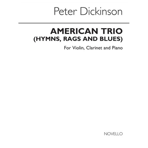 Dickinson American Trio Violin/clarinet/Piano(Arc) (Music Score/Parts) Book