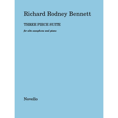 Bennett 3 Piece Suite Alto Sax And Piano (Softcover Book)