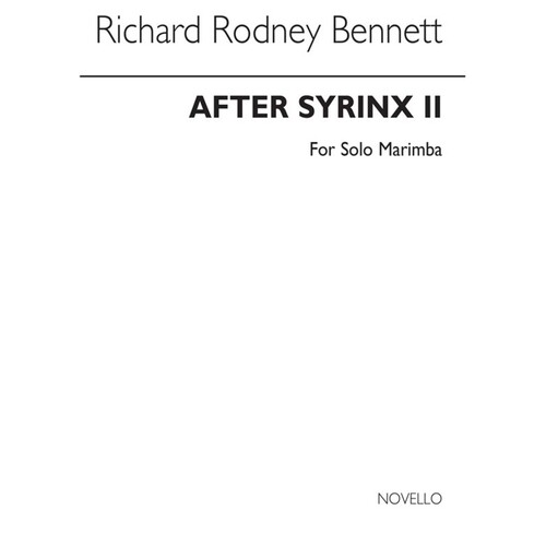Bennett After Syrinx Ii Marimba(Arc) (Softcover Book)
