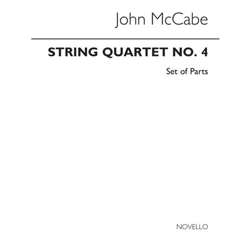 Mccabe String Quartet N.4 Parts (Softcover Book)