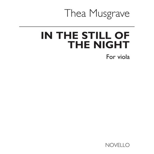 Musgrave: In The Still Of The Night(Viola) (Softcover Book)