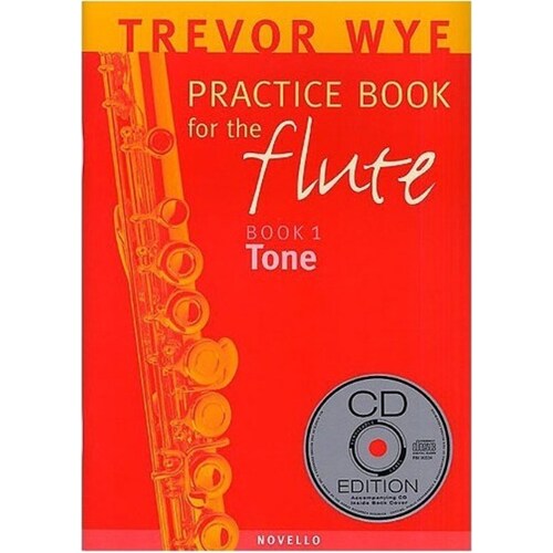 Wye Practice Book Flute Book 1 Tone Softcover Book/CD