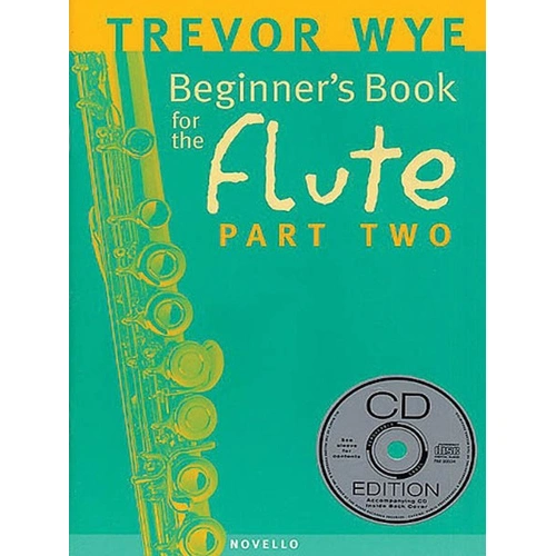 Trevor Wye Beginner's Book for the Flute Part 2 with CD