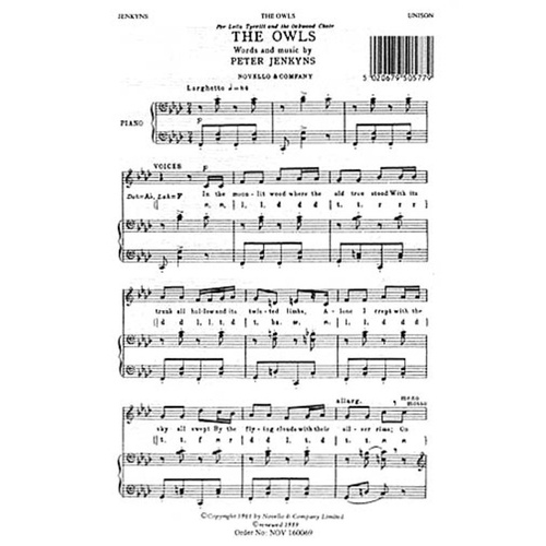 Jenkyns Owls Unison (Softcover Book)
