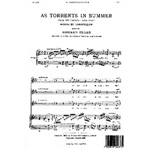 Elgar As Torrents In Summer SSA