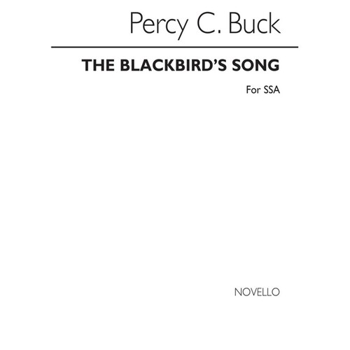Buck Blackbirds Song SSA