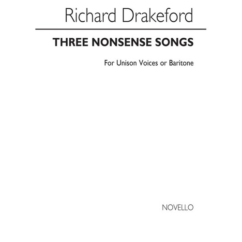 Drakeford 3 Nonsense Songs Unison