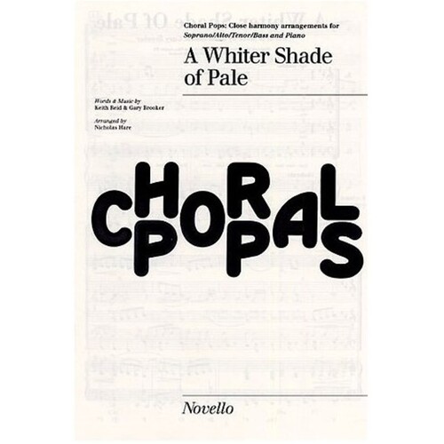 Harum: A White Shade Of Pale SATB/Piano