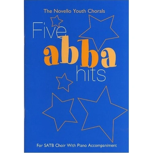 ABBA 5 Hits SATB Choral Arrangement with Piano Accompaniment