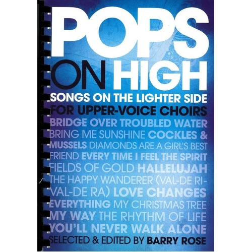 Pops On High for Upper-Voice Choirs by Novello - Choral Score