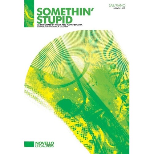 Somethin Stupid Sab/Piano (Softcover Book)