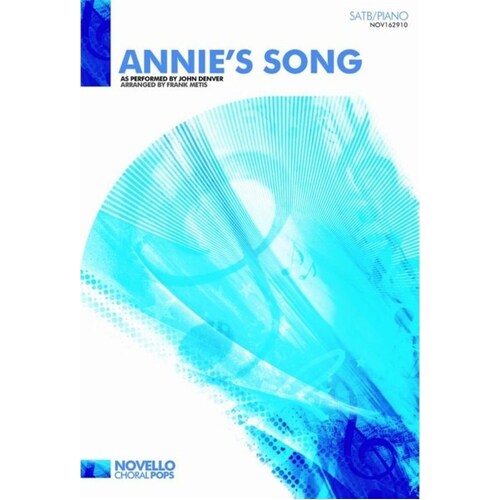 Annies Song SATB/Piano