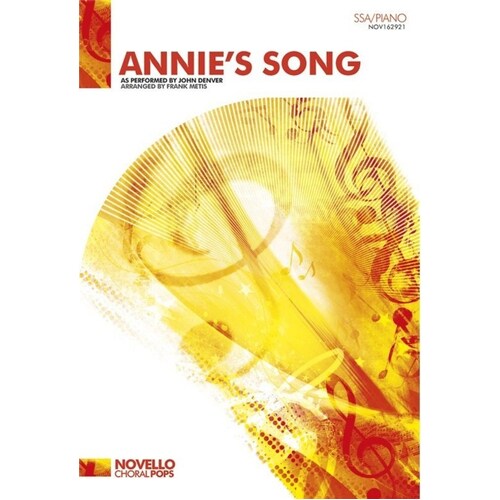 Annies Song SSA/Piano