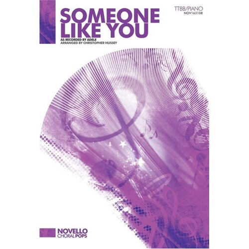 Adele Someone Like You TTBB