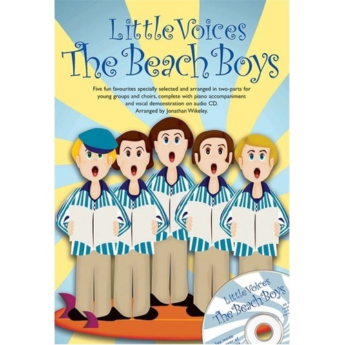 Little Voices Beach Boys Book/CD 2 Part Choral