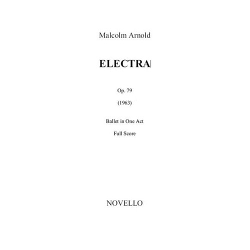 Electra Op 79 Study Score
