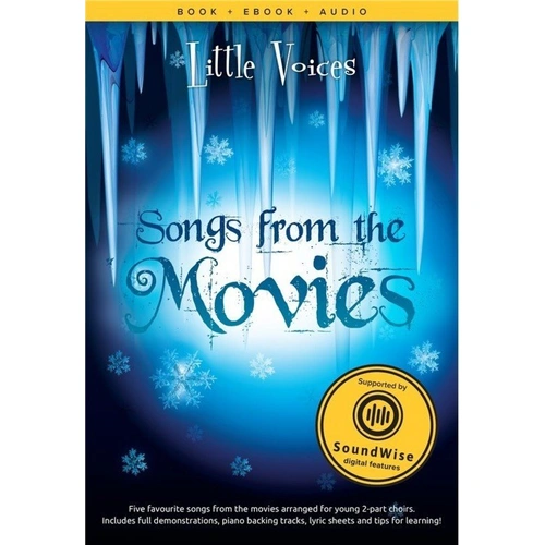 Little Voices Songs from the Movies 2-Part Book with Piano Backing Tracks