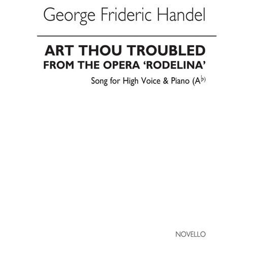 Handel Art Thou Troubled In Ab