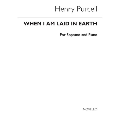 Purcell When I Am Laid In Earth High Voi