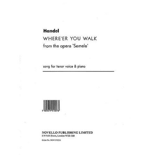 Handel Whereer You Walk In Bb