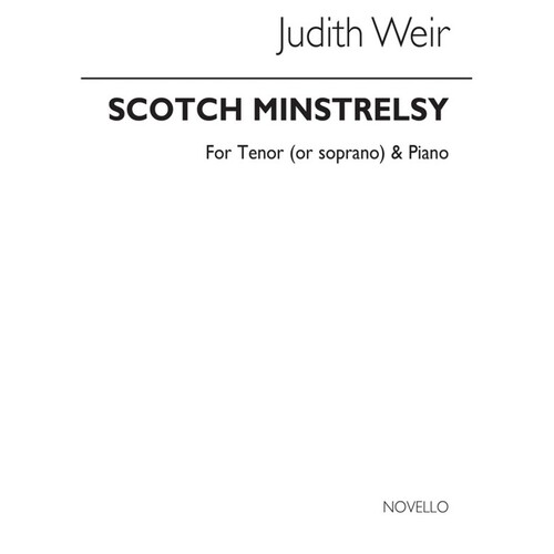 Weir Scotch Minstrelsy Ten/Sop/Piano(Arc) (Softcover Book)