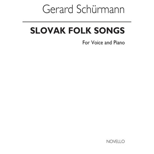 Schurmann Slovak Folk Songs Vce/Piano(Arc) (Softcover Book)