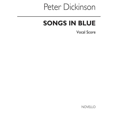 Dickinson Songs In Blue Voice/Piano (Softcover Book)