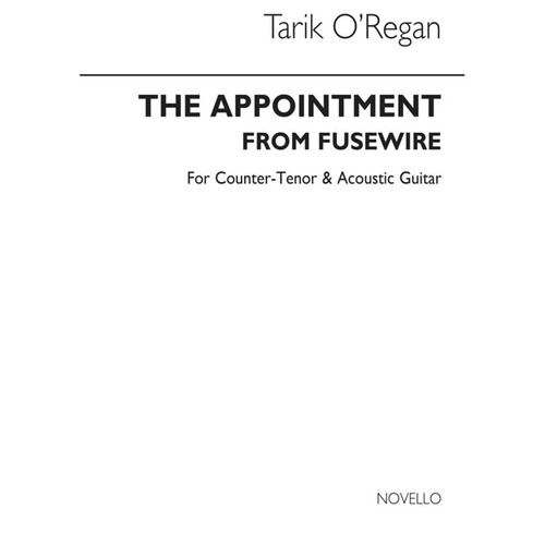 Oregan The Appointment Countertenor/Guitar (Softcover Book)