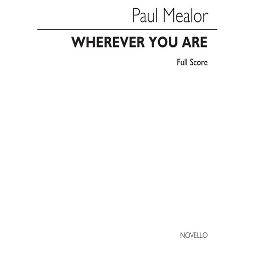Wherever You Are SSA/Score