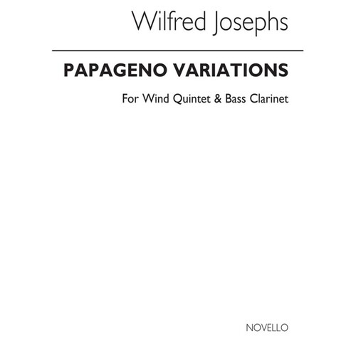 Josephs: Papageno Variations Op 153 Score