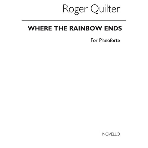 Where The Rainbow Ends Piano (Softcover Book)