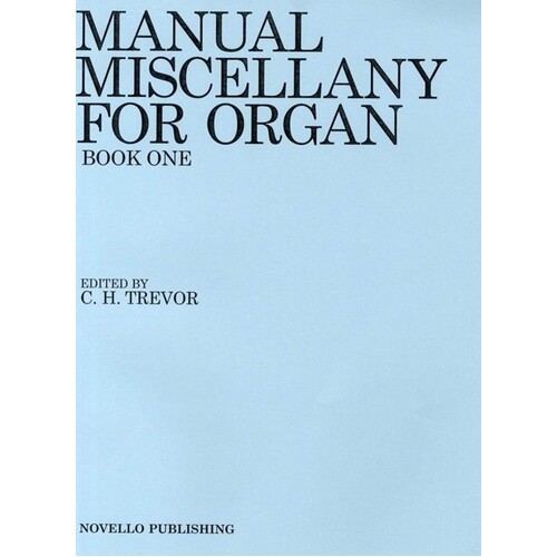 Trevor Manual Miscellany 1 Organ (Softcover Book/CD)