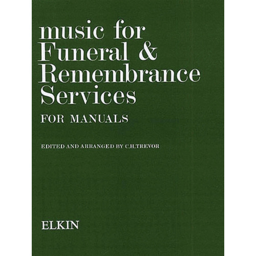 Trevor Funeral/Remembrance Organ (Softcover Book)