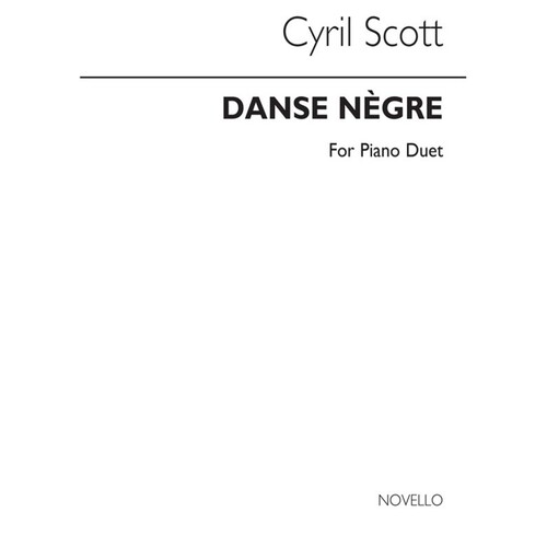Scott Danse Negre Op 58 No.5 Piano Duet (Softcover Book)