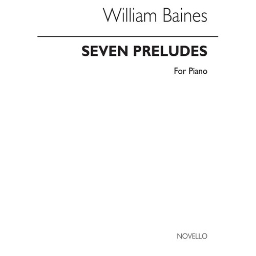 Seven Preludes For Piano (Softcover Book)