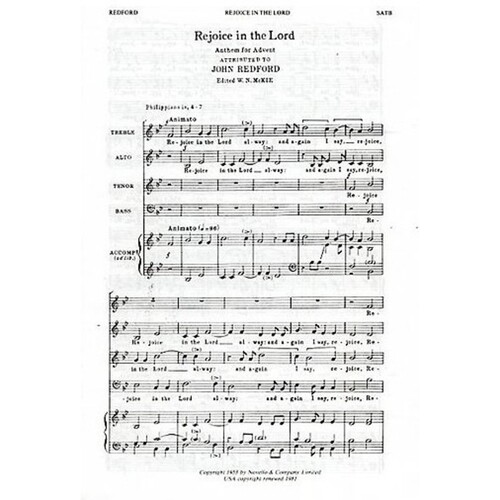 Bedford Rejoice In The Lord SATB