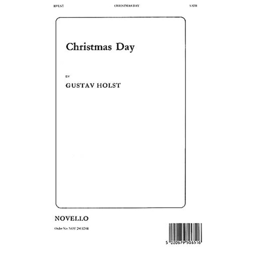 Holst Christmas Day SATB Book