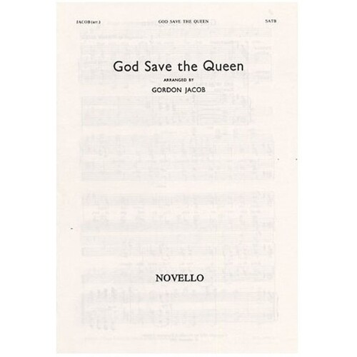 Jacob God Save The Queen SATB