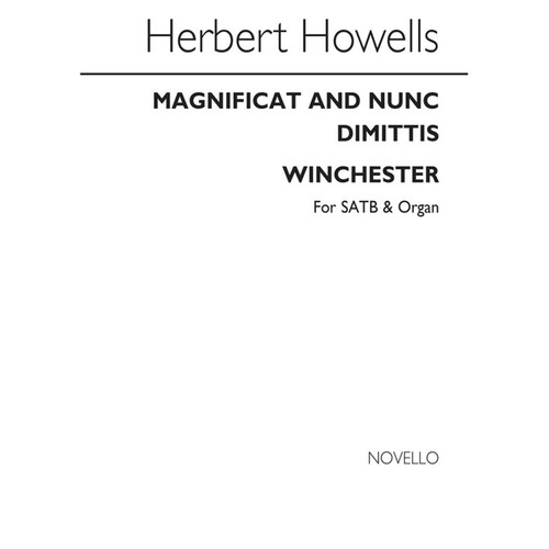 Howells Magnificat/Nunc Winch. SATB