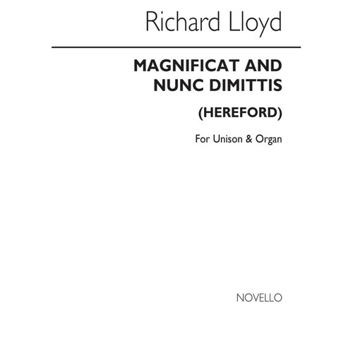 Lloyd Magnificat And Nunc Dimittis Soprano/Organ (Softcover Book)