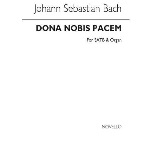 Bach Dona Nobis Pacem SATB
