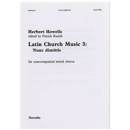 Howells Nunc Dimittis SSAATTBB