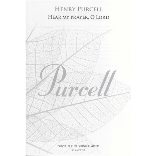 Purcell Hear My Prayer O Lord SSAATTBB