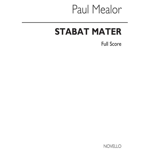 Mealor - Stabat Mater Full Score