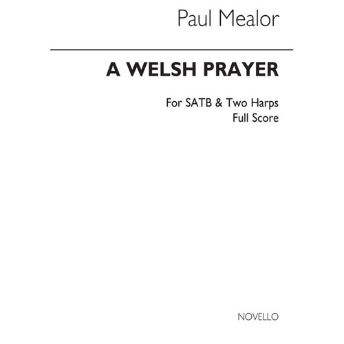 A Welsh Prayer SATB/2 Harp Full Score