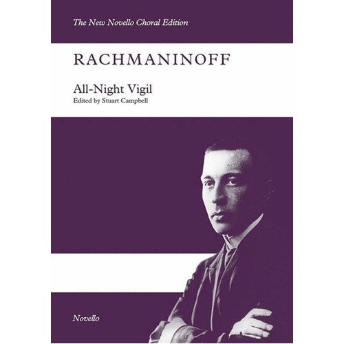 Rachmaninoff All-Night Vigil (Vespers) Vocal Score - Choral Music Edition