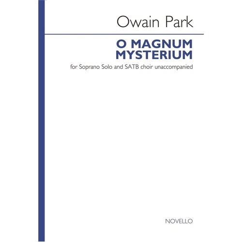 O Magnum Mysterium Soprano Solo/Satb A Cappella