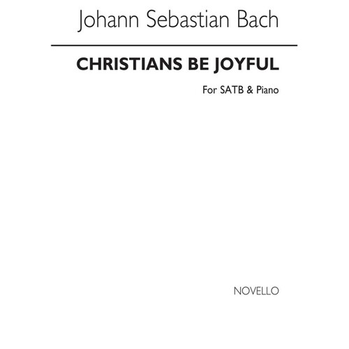 Christians Be Joyful SATB/Piano