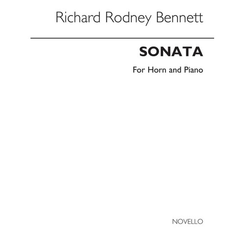 Bennett Sonata Horn And Piano(Arc) (Softcover Book)