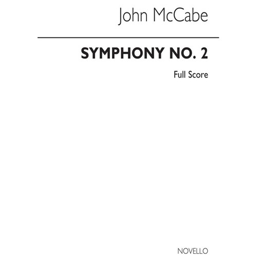 Mccabe Symphony N2 Study Score(Arc)